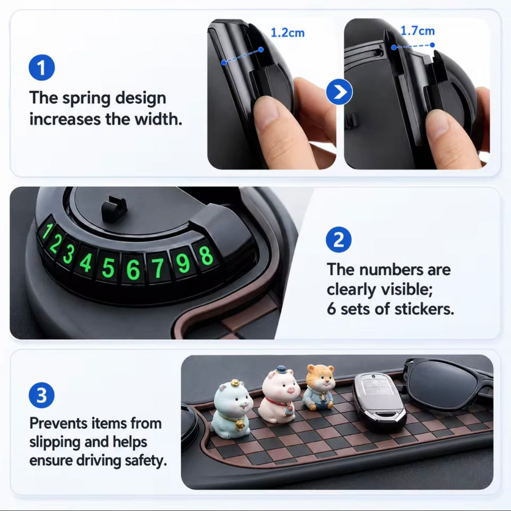 SmartGrip Pro™ 2-in-1 Car Anti-Slip Mat