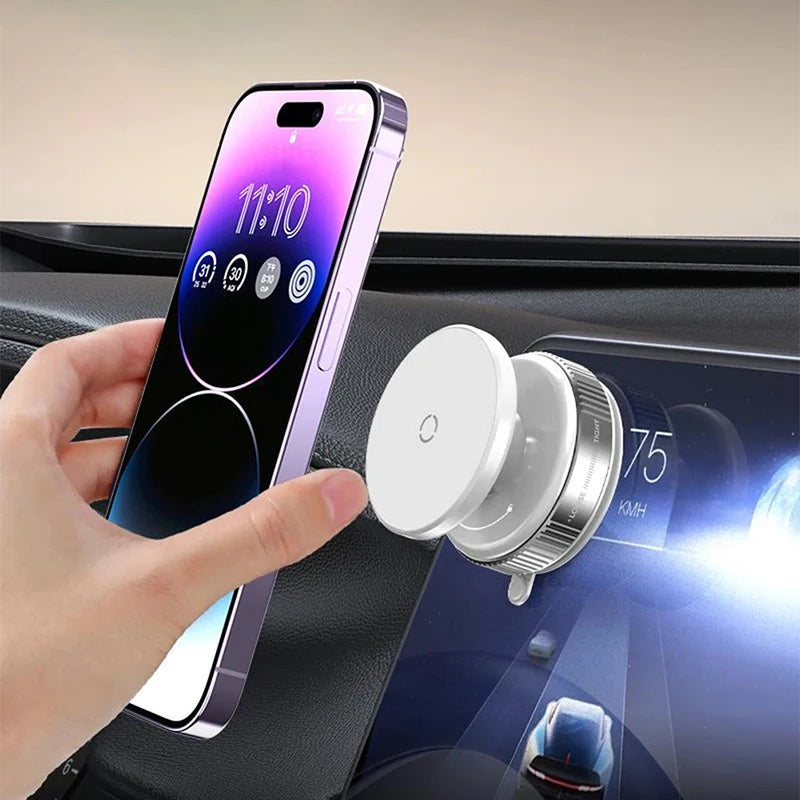 Vacuum Magnet Bracket Foldable Car Navigation Phone Holder