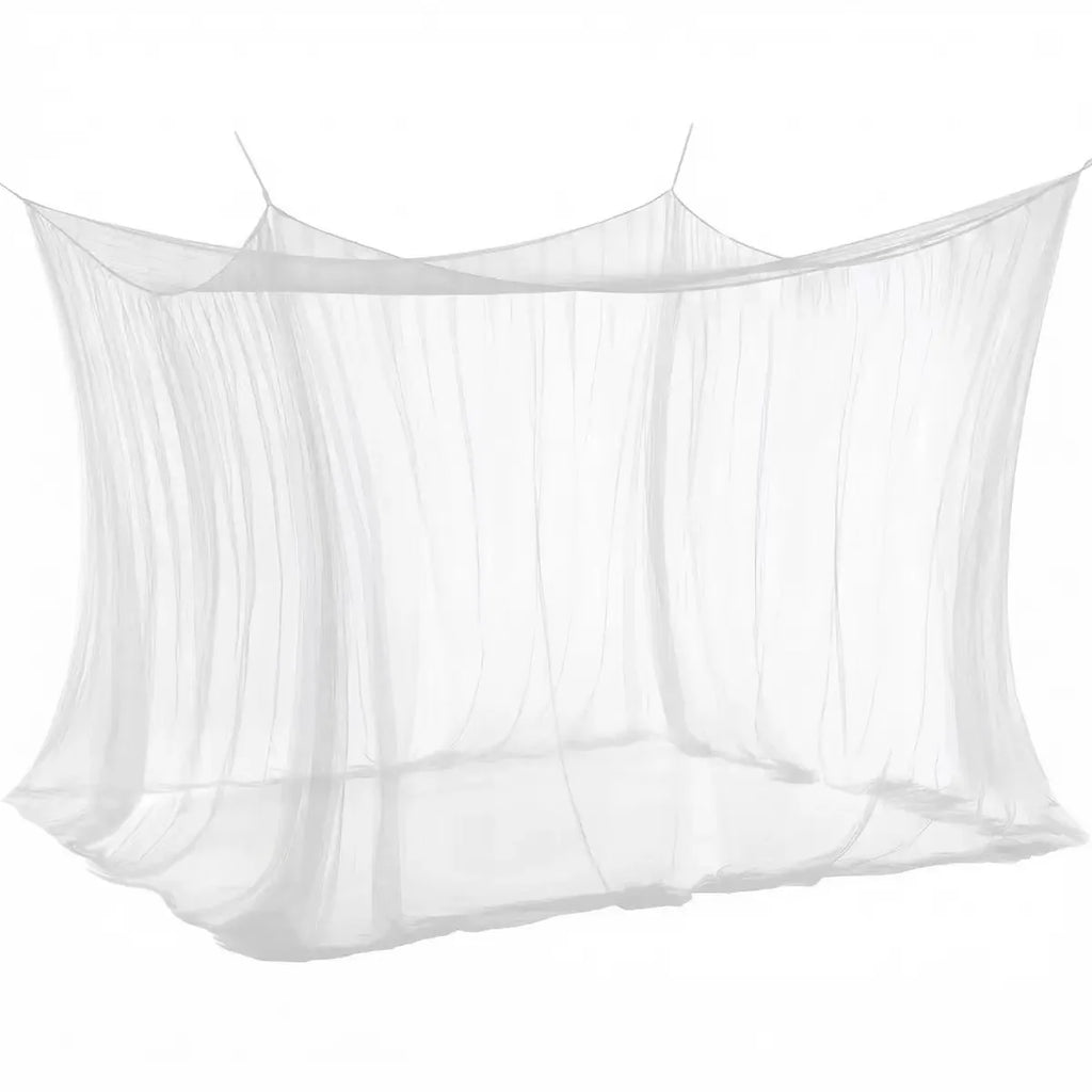 Bed Canopy Mosquito Net 4 Corners Mosquito Net for Bed Rectangular Bed Canopy Mesh Outdoor Camping Mosquito Netting for Home