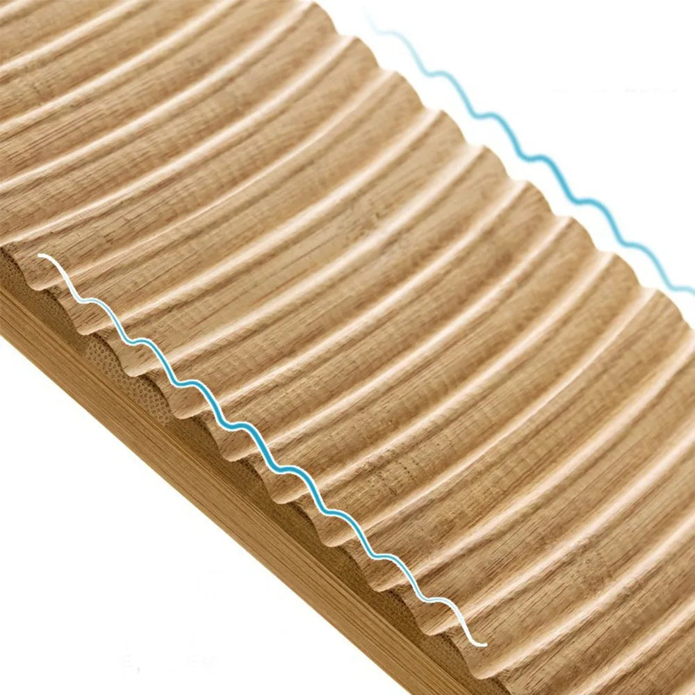 Anti-slip Wooden Washboard Laundry Cleaning Board with Hanging Hole Scrub Board Washing Board for Laundry Room