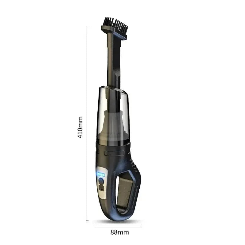 Portable Cordless Car Vacuum USB Recharge Handheld