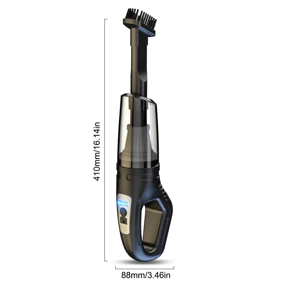Portable Cordless Car Vacuum USB Recharge Handheld