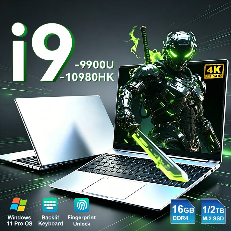 2026 Intel Core I9 10980HK 9900U Laptop Windows 11 Pro