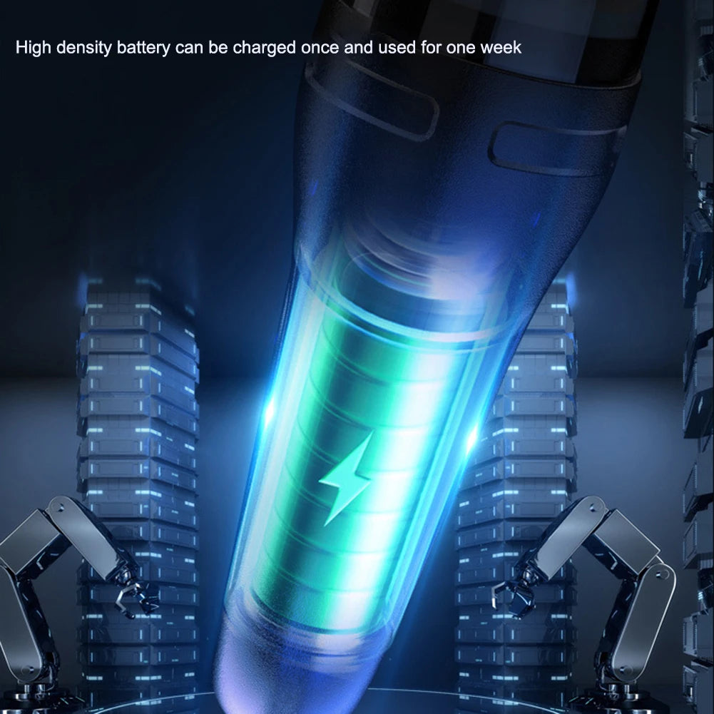 Portable Cordless Car Vacuum USB Recharge Handheld