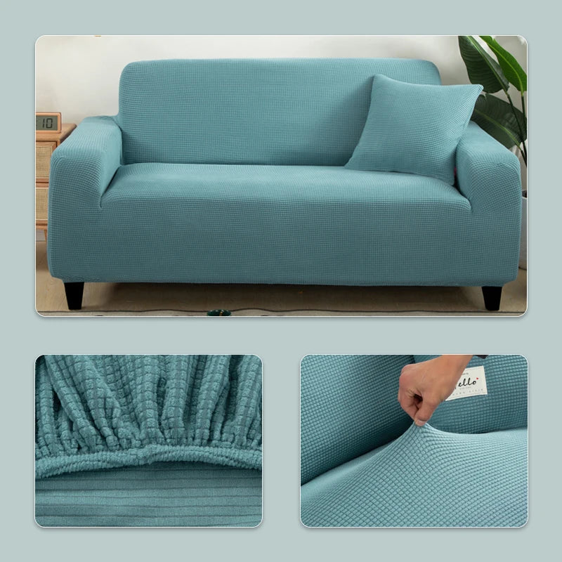 Elastic Jacquard Sofa Cover 1/2/3/4/5 Seater Couch Cover Sofa Covers Versatile Furniture Protection Slipcover For Living Room