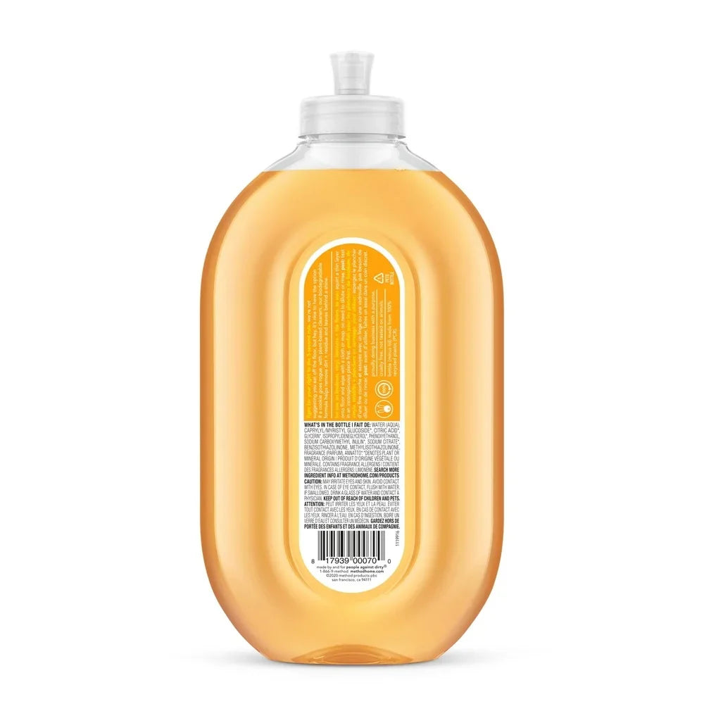 Hard Floor Cleaner Ginger Yuzu Scent Floor Cleaning Solution Household Use Indoor 25oz Bottle Non-toxic Safe Effective
