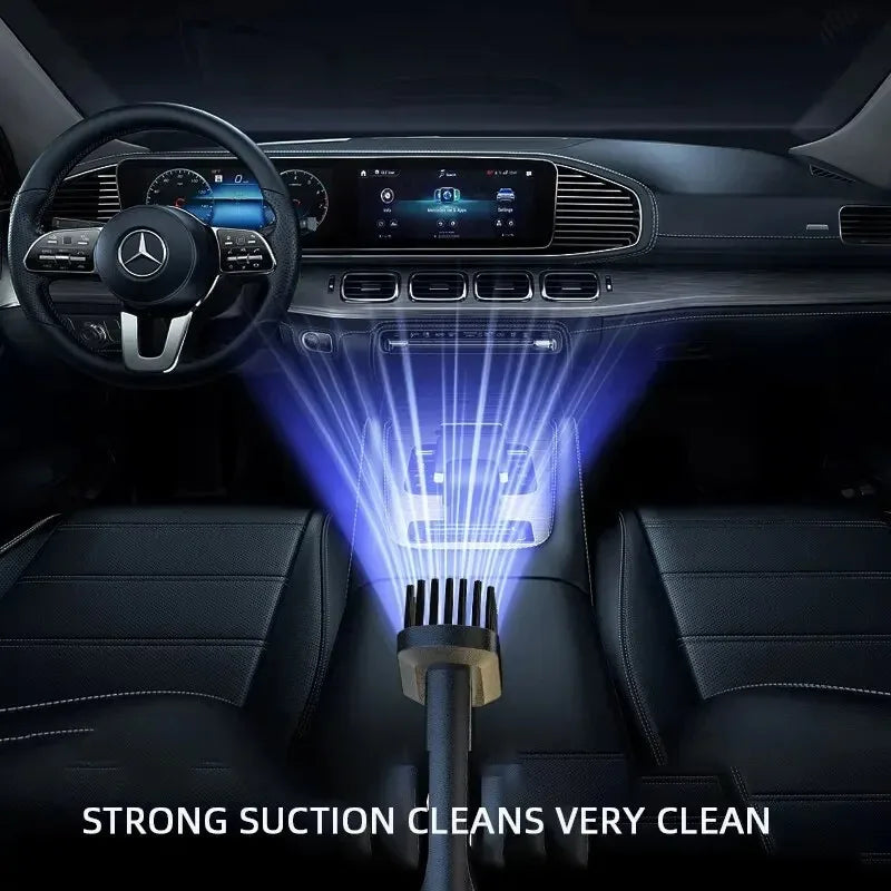 Portable Cordless Car Vacuum USB Recharge Handheld