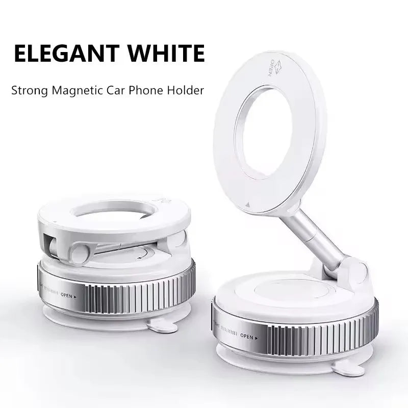 Vacuum Magnet Bracket Foldable Car Navigation Phone Holder