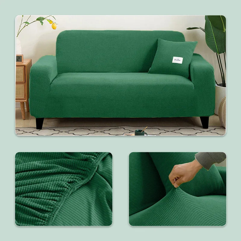 Elastic Jacquard Sofa Cover 1/2/3/4/5 Seater Couch Cover Sofa Covers Versatile Furniture Protection Slipcover For Living Room
