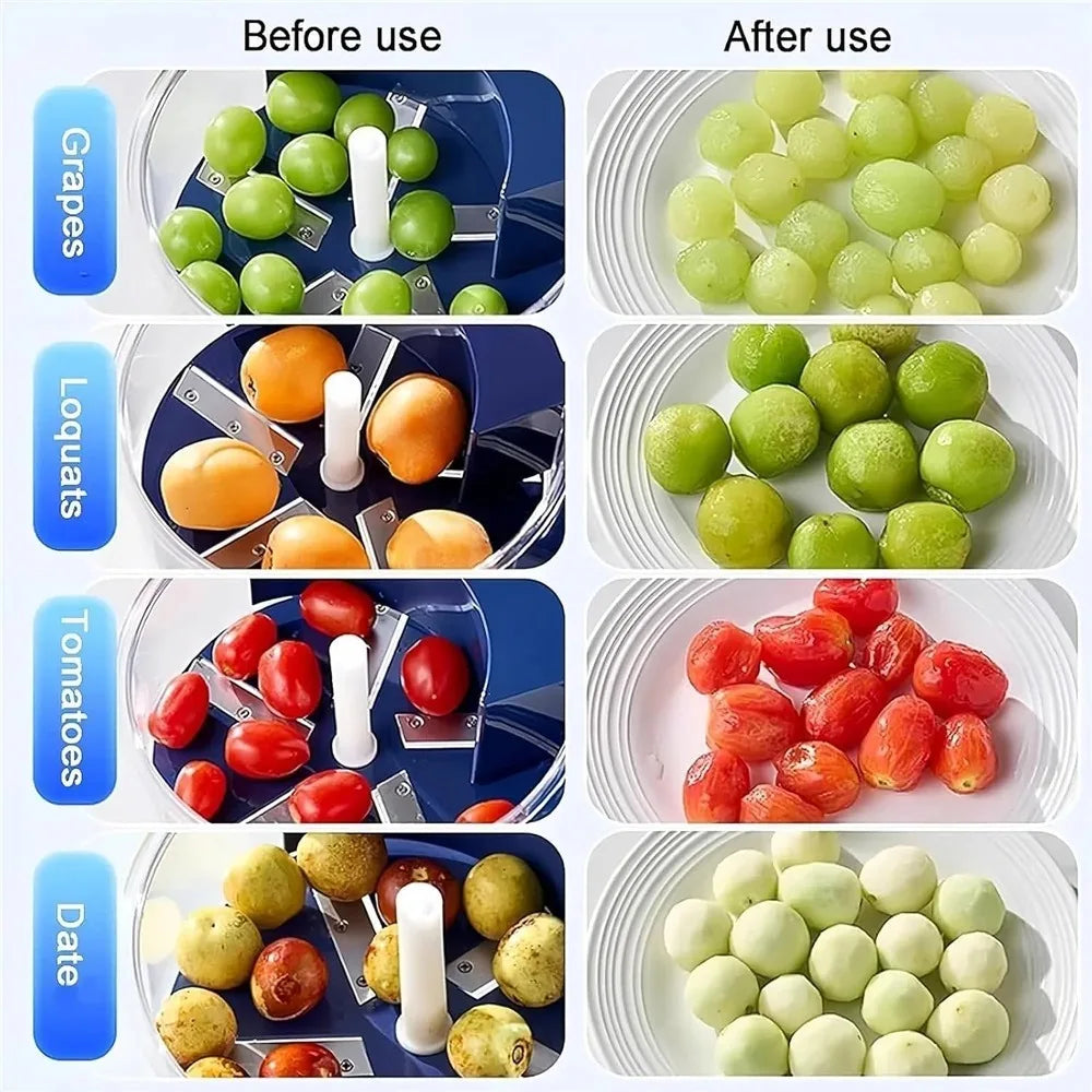 Electric Grape Peeler, New Automatic Small Fruit Peeler, Rechargeable Intelligent Fruit Peeler, Fruit and Vegetable Peeler.