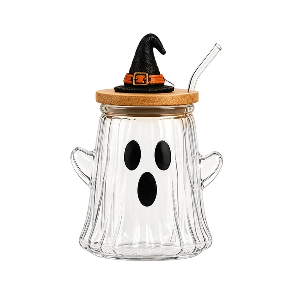 Tumblers Set Halloween Pumpkin Mug Glass Cups Glass Halloween Mugs,Pumpkin Double Wall Freezer Mug