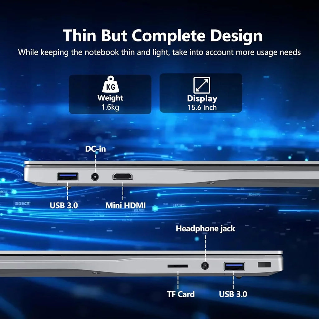 2026 Backlit Fingerprint Unlock Laptop Intel i9