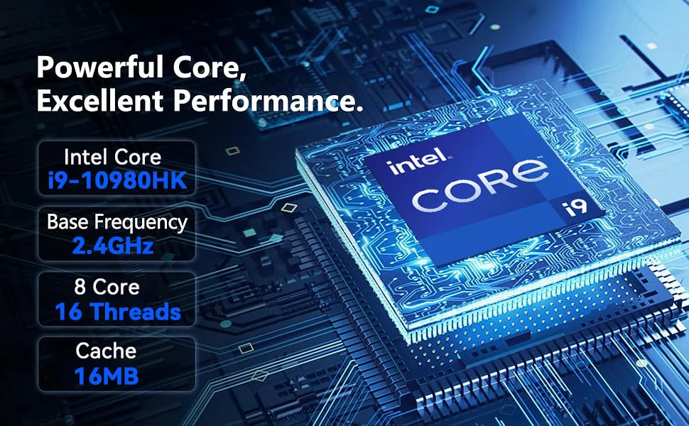 2026 Backlit Fingerprint Unlock Laptop Intel i9