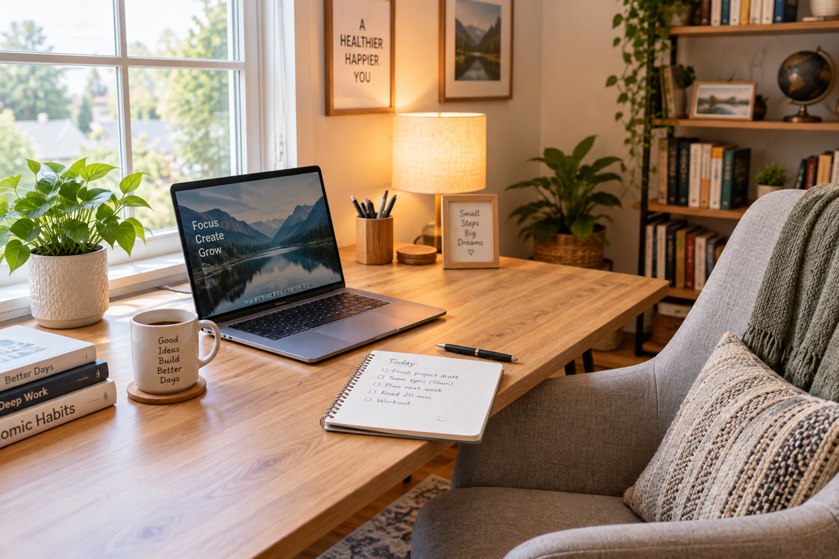 🖥️ How to Set Up a Home Office Efficiently