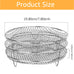 Baking Tray Oil Frying Baking Pan Non-stick Chips Basket Baking Dish Grill Mesh Kitchen Tools
