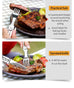 ROXON Out Door  Camping Cutlery Set  Stainless Steel Portable and Detachable