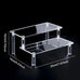1-5 Tier Acrylic Display Stand Perfume Doll Clay Figurine Blind Box Storage Rack Transparent Ladder Makeup Organization W-2