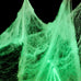 Halloween Glow in The Dark Spider Web, Halloween Decorations, Stretch Fake Spider Webs for Outdoor Indoor Courtyard Creepy Decor
