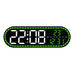 Large Digital Wall Clock Temperature and Date Week Display Electronic LED Table Alarm Clocks Brightness Adjustable 12/24H Format