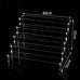 1-5 Tier Acrylic Display Stand Perfume Doll Clay Figurine Blind Box Storage Rack Transparent Ladder Makeup Organization W-2