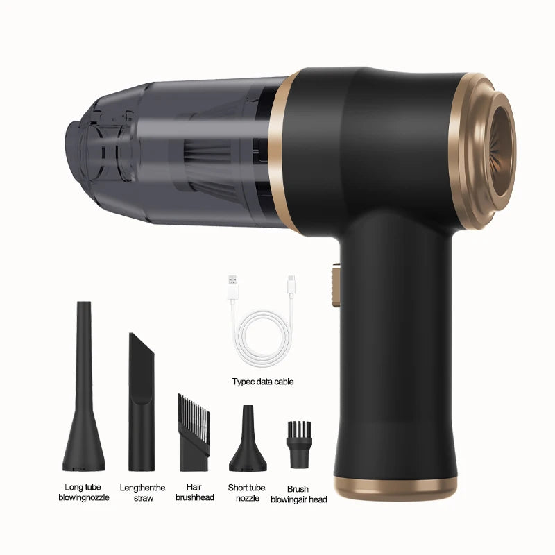 SuckPro Wireless Car Vacuum Cleaner