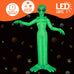 Decoración inflable de Halloween de 9 pies de altura, alienígena inflable para exteriores con luces LED integradas para decoraciones de jardín, patio y césped de Halloween