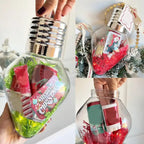 JarBell Festive Bulb-Shaped Christmas Jars