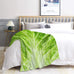 Cabbage Throw Blanket Lettuce Blanket Super Soft Fuzzy Plush Blanket for Gifts,Bedding Quilt Home Decor for Couch Sofa Bed All Season