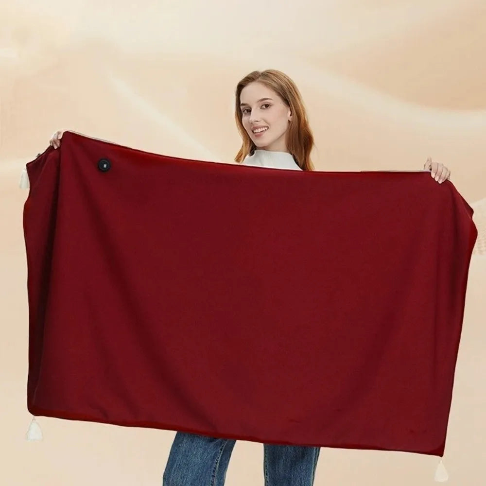 PlushWarm USB Powered Warmer Shawl