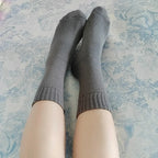 Men's Fleece-Lined Thermal Socks – Cashmere-Feel Winter Boot Socks for Cold Weather