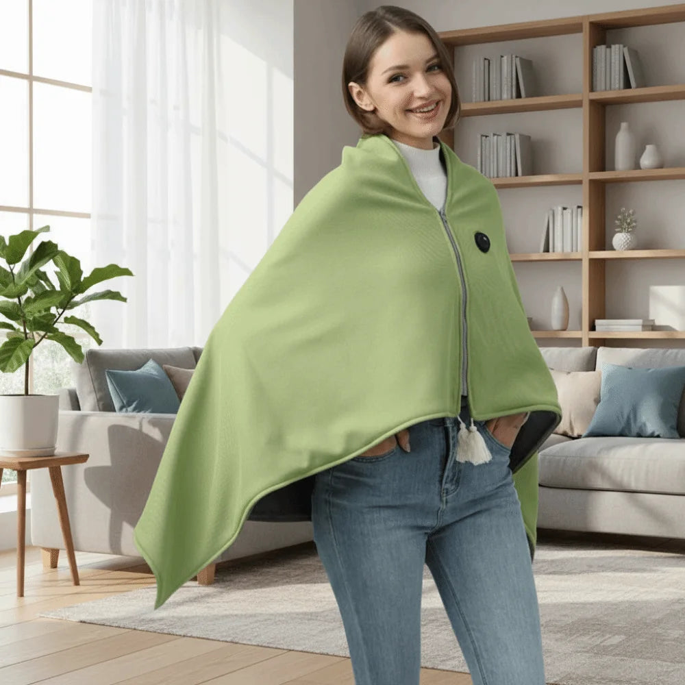 PlushWarm USB Powered Warmer Shawl