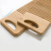 Anti-slip Wooden Washboard Laundry Cleaning Board with Hanging Hole Scrub Board Washing Board for Laundry Room