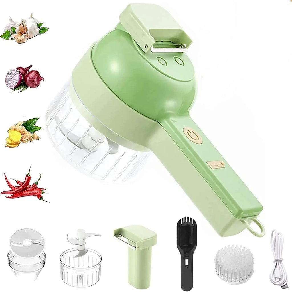 4 In 1 Vegetable Cutter Multifunctional Handheld