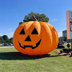 Giant 10Ft Halloween Inflatables Pumpkin Decorations with Waterproof Air Blower And LED Lights for Outdoor Yard Decorations