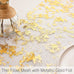 Sparkle Metallic Table Runners Gold Silver Thin Table Runner Glitter Sequin Metallic Foil Mesh Roll Birthday Party Decor Wedding
