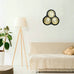 Wall Mounted Household Barometer Thermometer Hygrometer Weather Station Hanging No Battery Required Home Weath