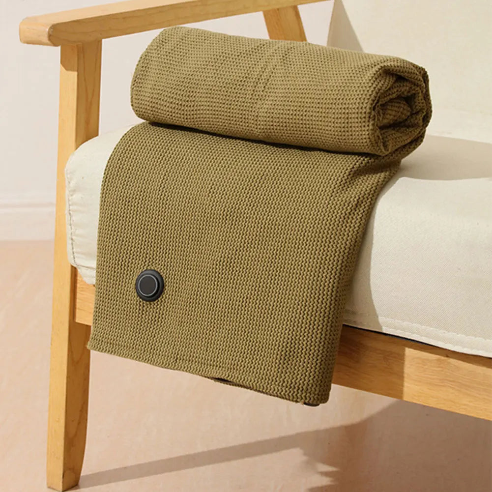 PlushWarm Wearable USB Electric Heated Blanket