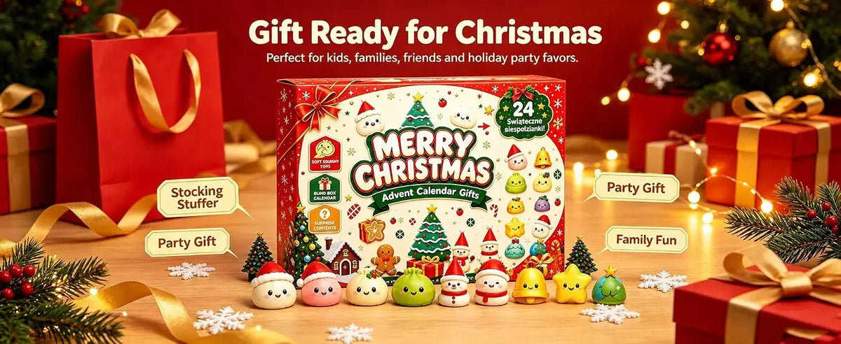 24‑Day Christmas Dumpling Squishy Advent Calendar 2026