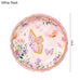 Butterfly Disposable Tableware Set Paper Plate Cup Napkins Pink Butterfly Birthday Party Decoration Baby Shower Wedding Supplies