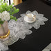 1PCS Gilding Placemat PVC Dining Table Cushion Zijinhua Hollow Scarf Table Runner Cross-Border Light Luxury High Temperature
