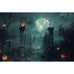 Halloween Backdrop Party Decoration Photo Banner Photography Background Props for Halloween Night Party Decoration Supplies