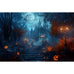 Halloween Backdrop Party Decoration Photo Banner Photography Background Props for Halloween Night Party Decoration Supplies