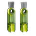 3/6PC Multifunctional 3 In 1 Cup Cleaning Brushes Rotatable Cup Mouth Brush Bottle Cap Brush Household Groove Gap Cleaning Brush