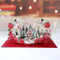 FestivePop 3D Santa Claus Christmas Card