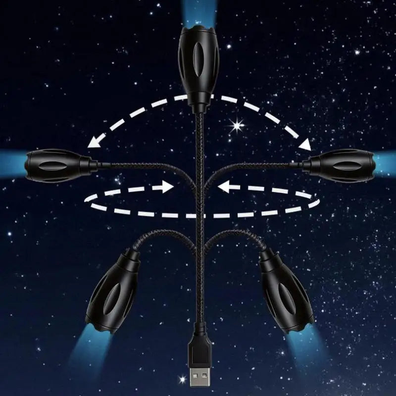LumenNest Mini Galaxy Star Projector
