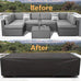 Outdoor Chair Cover & Sofa Table Cover, Garden Furniture Protection from Rain, Snow, Dust