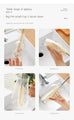 Kitchen Cleaning Tool Drink Bottles Glass Scrubbers Cleaning Brush Wooden Bottle Cleaning Brush With Long Handle For Baby Bottle
