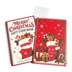 JingleBind Christmas Gift Card Holder Book