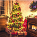 Christmas Outdoor Garden LED String Light 24V Xmas Tree Fairy Lights Waterproof Garland Lamp For Courtyard Holiday Party Decor