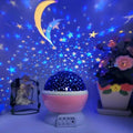 LumenNest Rotating Starry Sky Projector